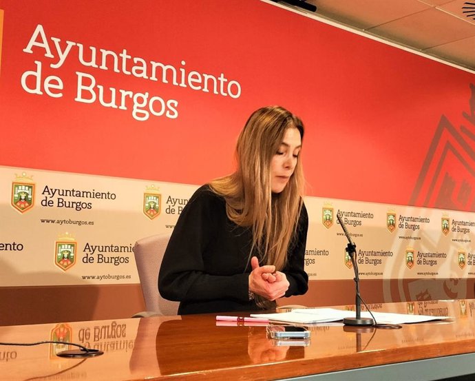 Carolina Álvarez durante la presentación del festival de Las Marzas.