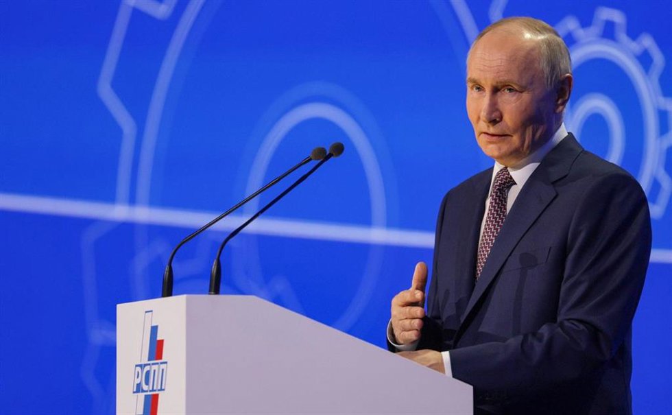 Vladimir Putin, presidente de Rusia