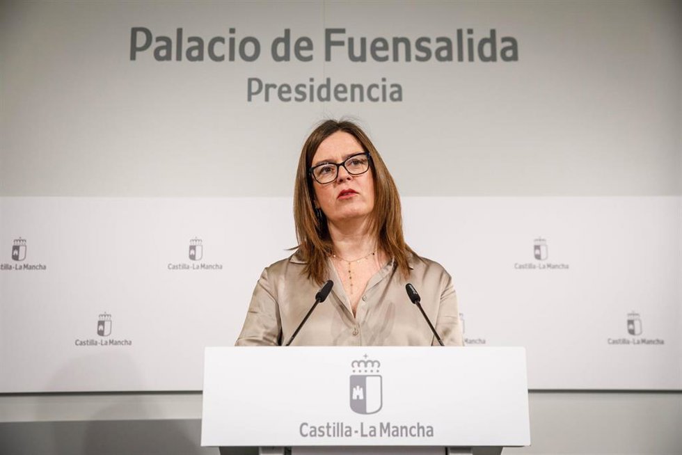 La consejera portavoz Esther Padilla