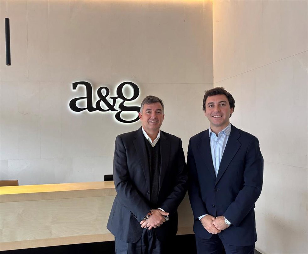 Gonzalo Díaz-Criado, nuevo fichaje de A&G, y David Núñez.