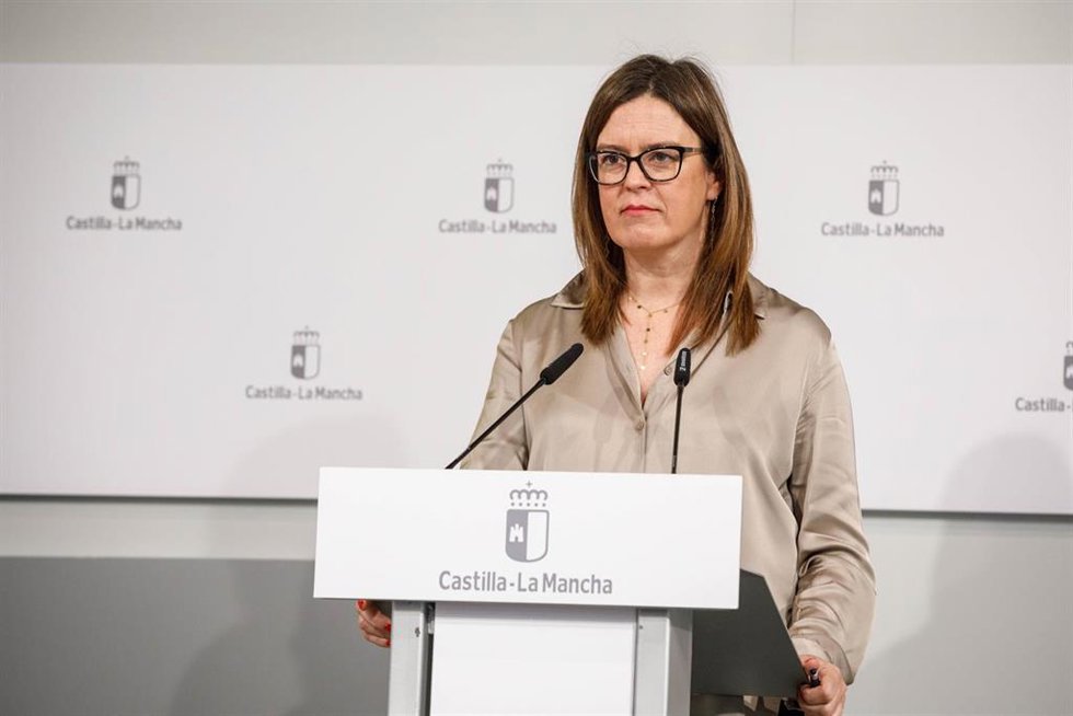 La consejera portavoz Esther Padilla