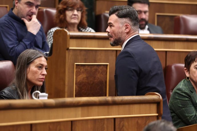 El diputat d'ERC al Congrés, Gabriel Rufián