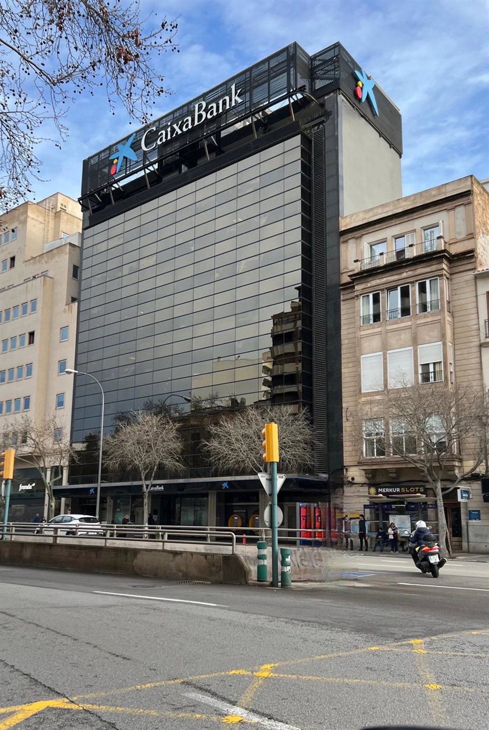 Oficinas de CaixaBank en Palma.
