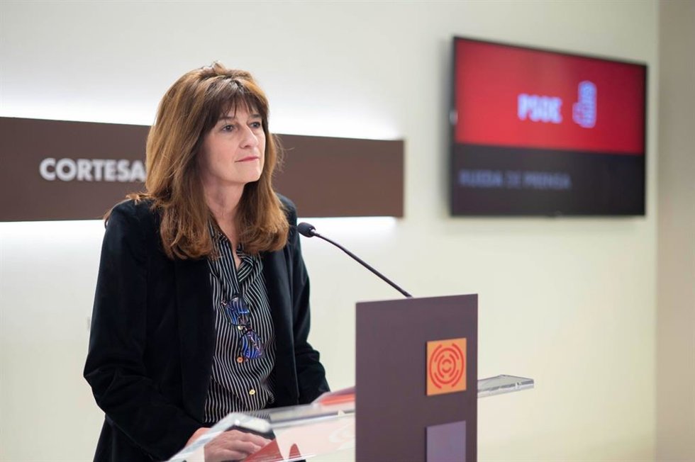 La diputada del PSOE Carmen Dueso.
