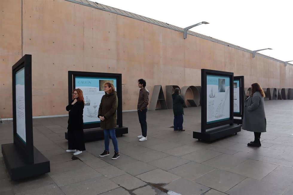 Exhibición temporal 'Los grafitos de la Torre de Rame. Cuatro siglos mirando al Mar Menor' en el Museo Nacional de Arqueología Subacuática