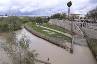 Córdoba capital baja al nivel de preemergencia por el descenso del Guadalquivir en espera de más lluvias