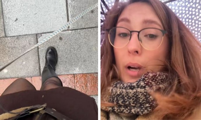 Uma asturiana das Astúrias dá conselhos aos moradores de Madri sobre como sobreviver à chuva: "Você precisa aprender a usar um guarda-chuva".