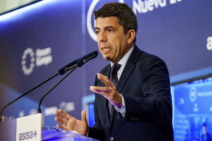 El president de la Generalitat Valenciana, Carlos Mazón, en imagen de archivo. 