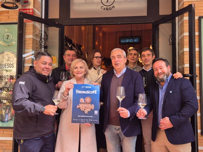 Sabor a Málaga colabora con Vinomascope, una ruta enogastronómica por 40 establecimientos con motivo del Festival de Málaga