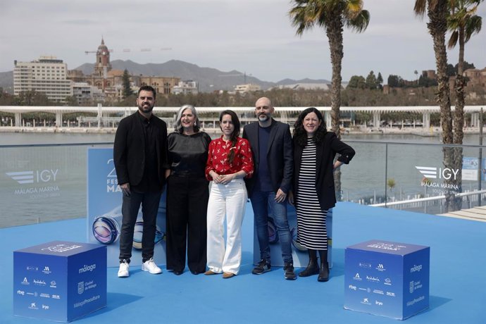 Photocall de 'Todo lo que no se vé' no Festival de Málaga