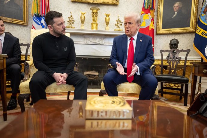 Volodímir Zelenski i Donald Trump al Despatx Oval