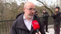 Martín visita dos presas madrileñas y pide máxima precaución los próximos días por las lluvias y el deshielo