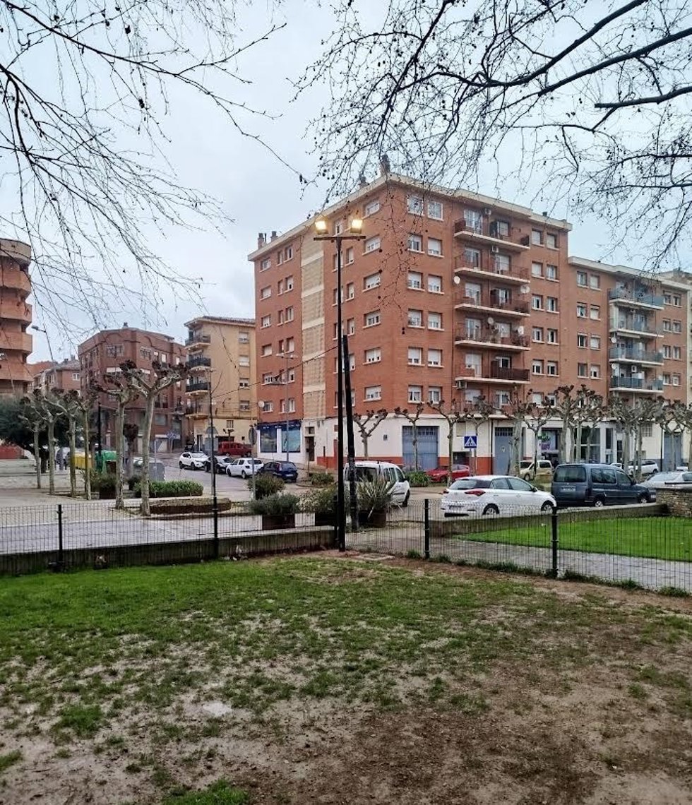 El Ayuntamiento de Calahorra ilumina las zonas ZEC de la plaza Diego Camporredondo y del parque Era Alta