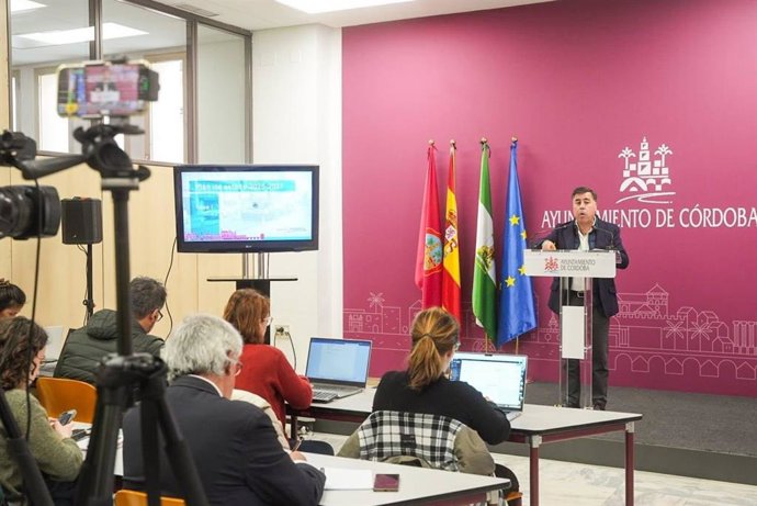 El delegado de Infraestructuras del Ayuntamiento de Córdoba, Miguel Ruiz Madruga.