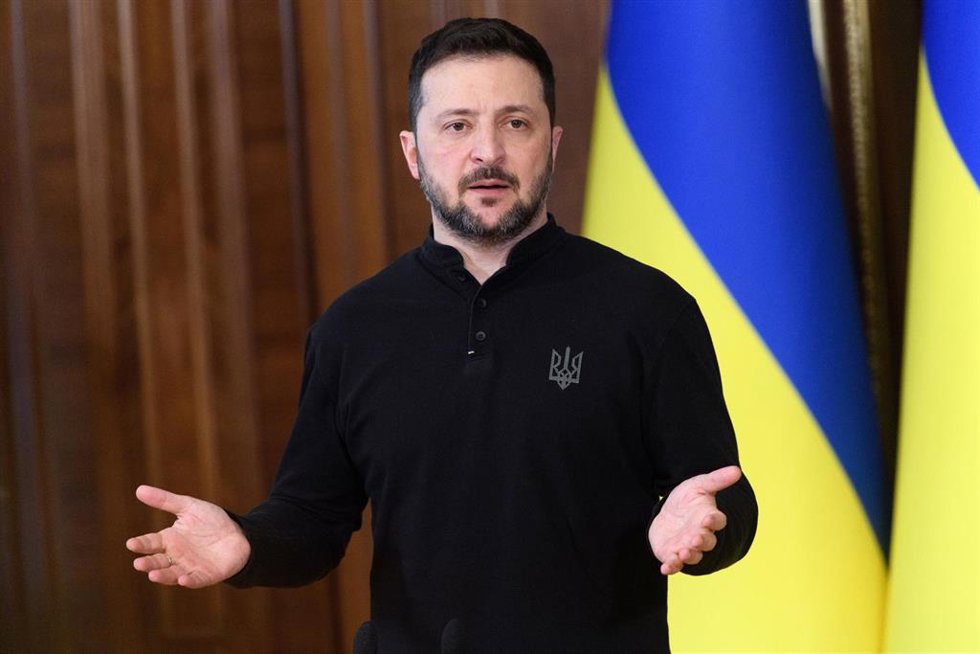 El presidente de Ucrania, Volodimir Zelenski