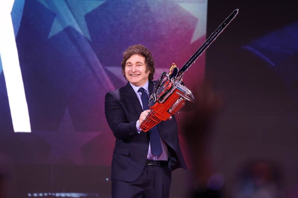 El presidente de Argentina, Javier Milei