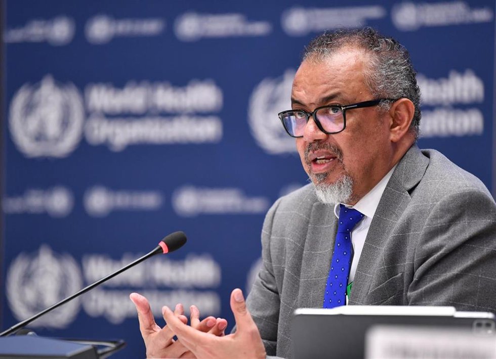 Archivo - El director general de la OMS, Tedros Adhanom Ghebreyesus