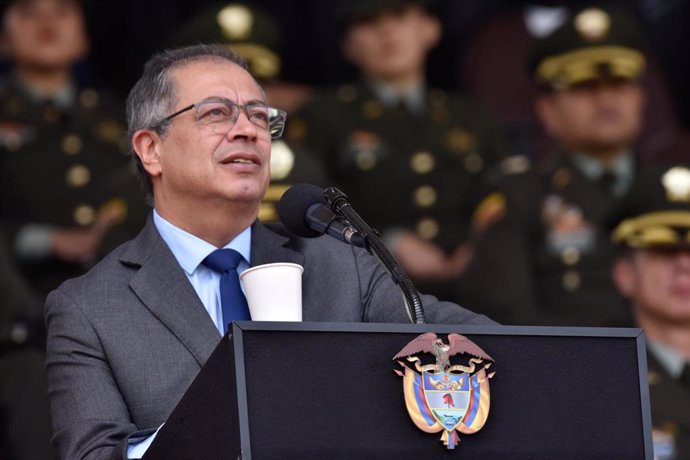 Archivo - Imagen de archivo del presidente de Colombia, Gustavo Petro