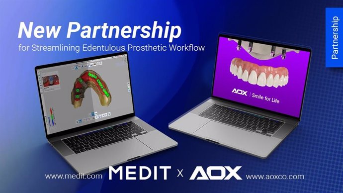 Medit Partners with Imagoworks to Enhance Edentulous Prosthetic Workflow