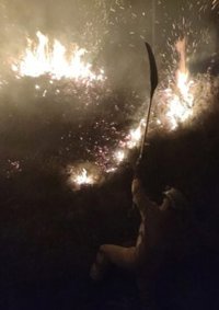 Cantabria amanece con ocho incendios forestales activos