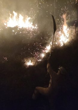 Extinción de incendios en Cantabria