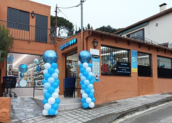 El nuevo supermercado de Caprabo en Cabrils (Barcelona).
