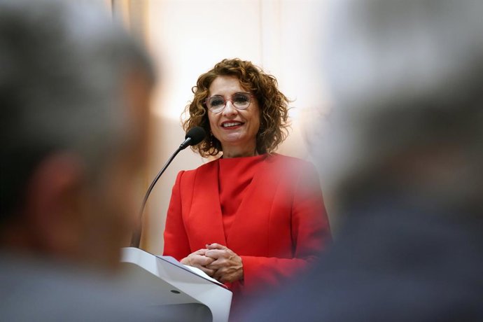 A secretária-geral do PSOE-A e vice-presidente do governo, María Jesús Montero.