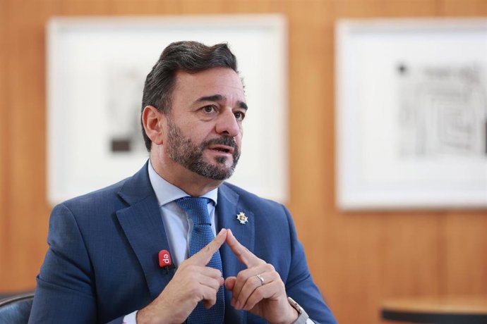 Archivo - Imagen de archivo del presidente de la Cámara de Cuentas de Andalucía, Manuel Alejandro Cardenete.