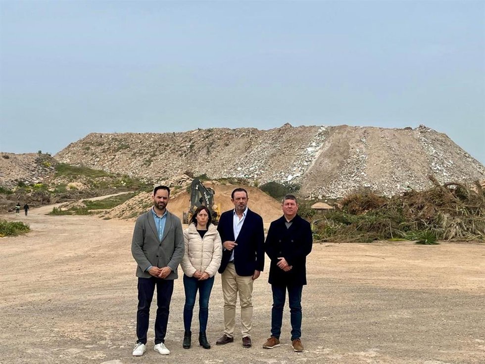 El conseller Alejandro Saénz de San Pedro en el Cap de Barbaria de Formentera