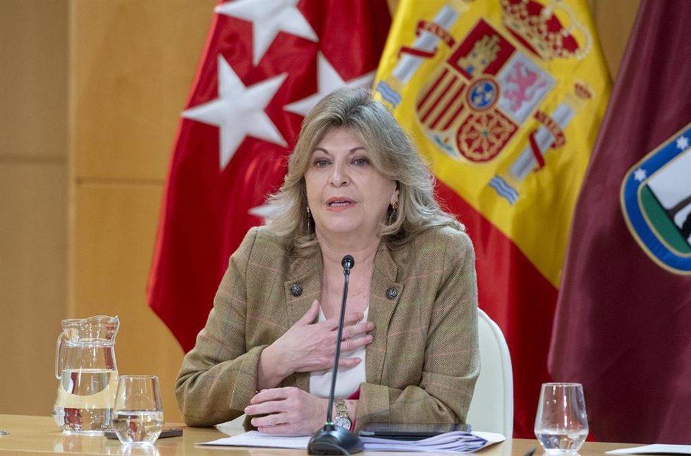 Archivo - La delegada de hacienda del ayuntamiento, Engracia Hidalgo, informa sobre el balance del año tras la última Junta de Gobierno de 202, a 29 de diciembre de 2022, en Madrid (España). La comparecencia ha estado marcada por la obligada prórroga a 