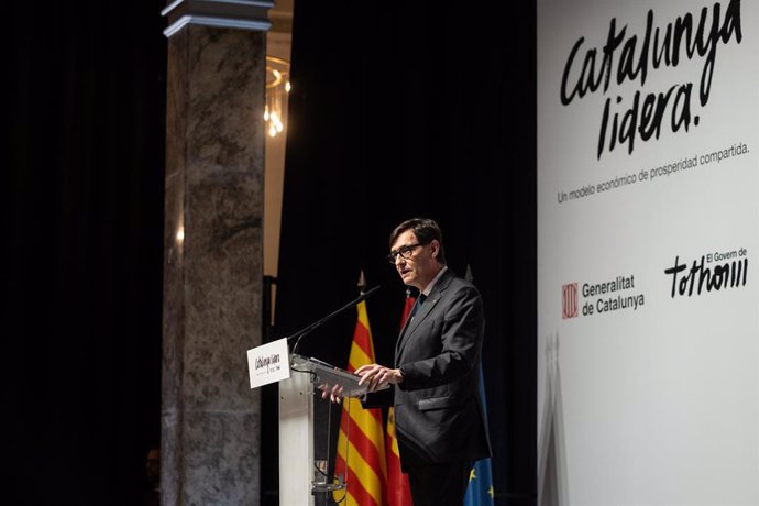 El president de la Generalitat, Salvador Illa