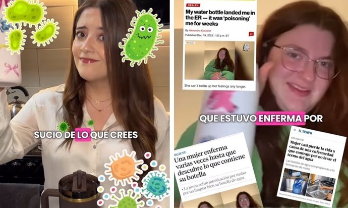 Engenheiro de alimentos alerta sobre erro comum em garrafas térmicas que pode deixá-lo doente: "Essa camada é perigosa".
