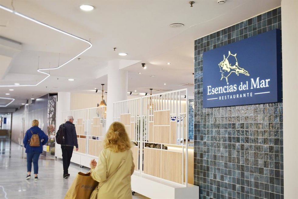 Imagen del restaurante Esencias del Mar, ubicado en el centro comercial Bahía Sur, en San Fernando (Cádiz).