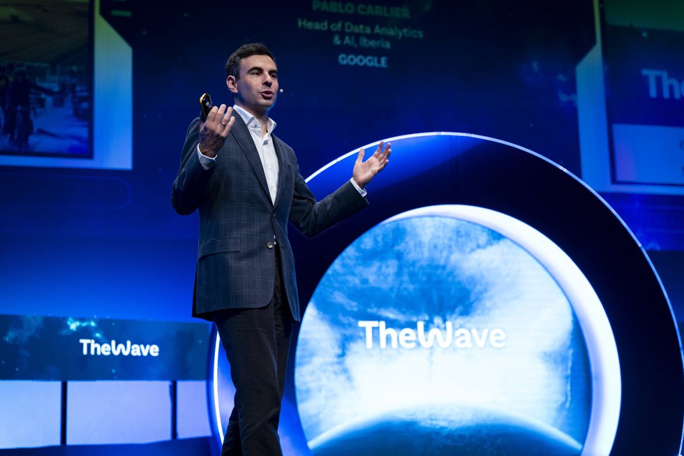 El responsable del negocio de Data Analytics & IA en Google Cloud Iberia, Pablo Carlier, en 'The Wave'