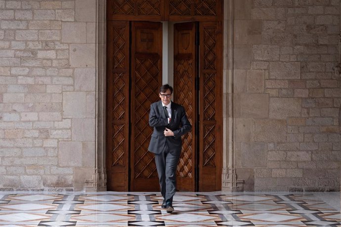 El president de la Generalitat, Salvador Illa