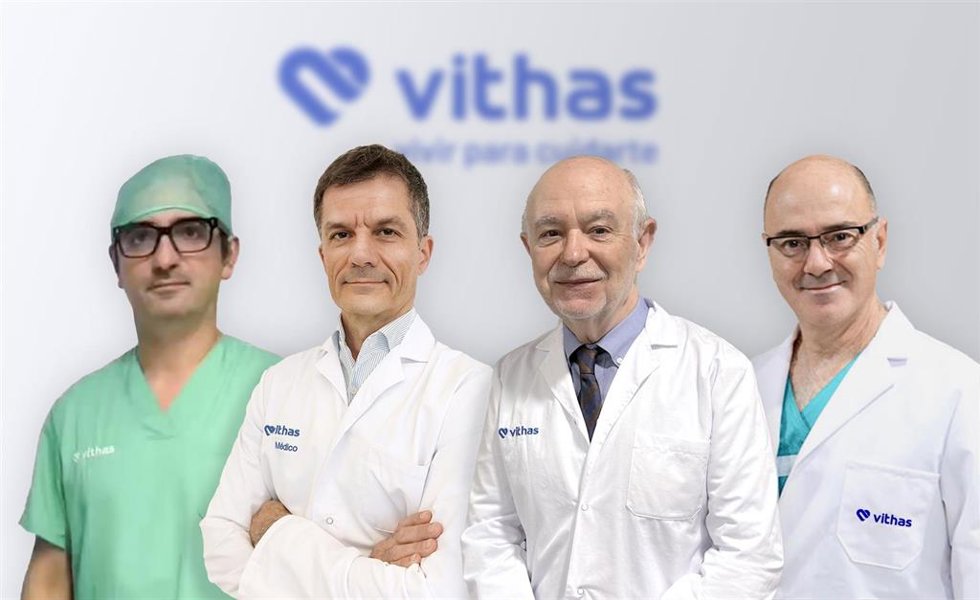 Cuatro médicos de Vithas han sido seleccionados entre los 50 mejores de la sanidad privada en España en los 'Top Doctors Awards'.