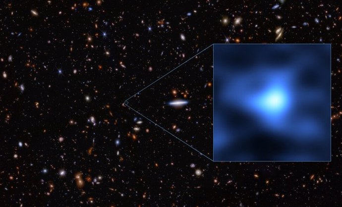 A mais distante detecção de oxigênio no início do universo