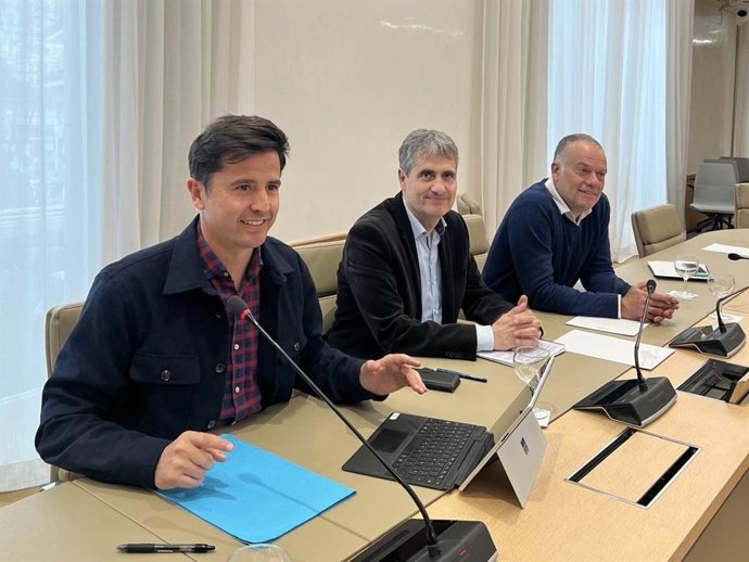 Diputados socialistas en la comisión.