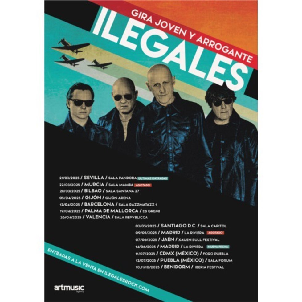 El grupo de música 'Ilegales' arranca mañana su gira en Sevilla y con dos 'sold out' en Murica y Madrid