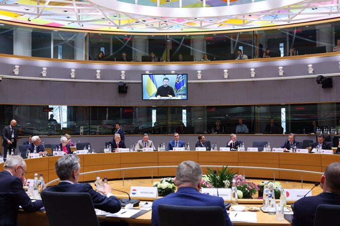 Els líders de la UE en el Consell Europeu 