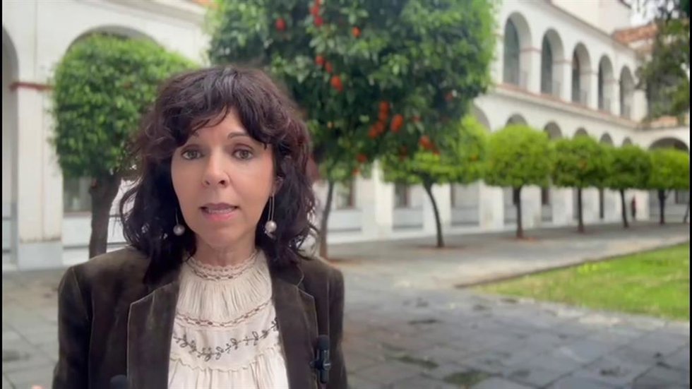 La parlamentaria del PSOE-A María Ángeles Prieto.