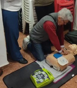 El Colegio de Enfermería de Valencia inicia el programa pionero de formación: "Primeros Auxilios para Fallas"