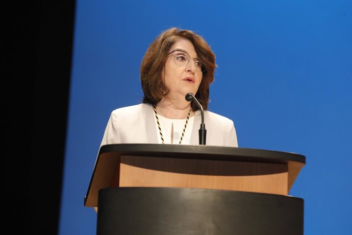 Archivo - Arxiu - La rectora de la Universitat d'Alacant (UA), Amparo Navarro, en una imatge d'arxiu.