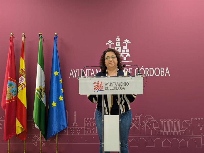 La concejal del PSOE en el Ayuntamiento de Córdoba Alicia Moya.