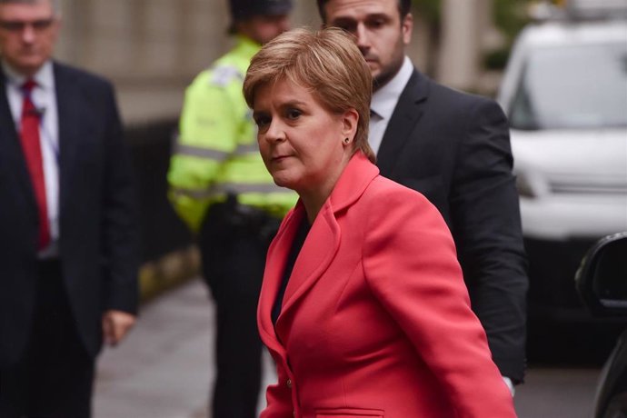 Archivo - La ex ministra principal escocesa Nicola Sturgeon