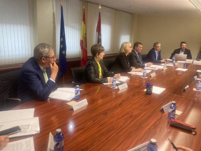 Un momento de la Comisión Permanete del Diálogo Social.