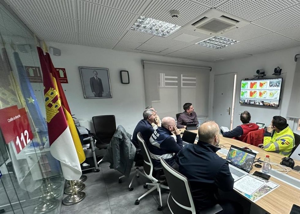 Reunión del Cecop de Castilla-La Mancha.