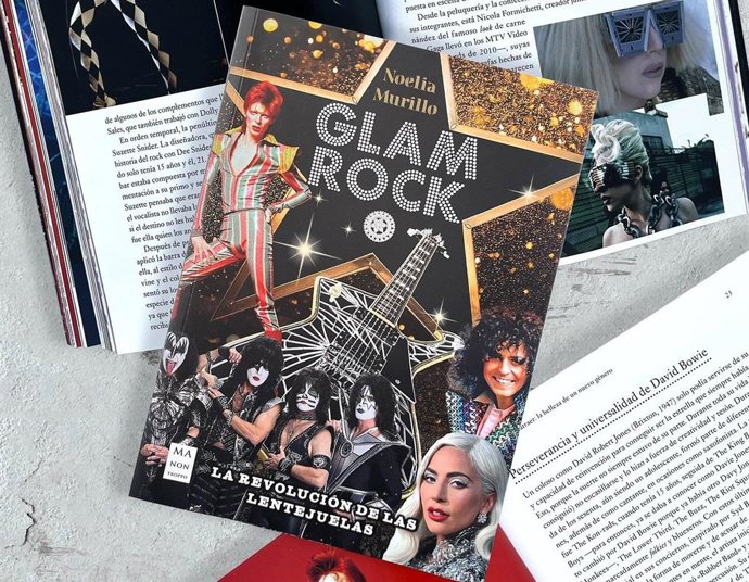 'Glam Rock: La Revolución De Las Lentejuelas' De Noelia Murillo (Editorial Redbook)