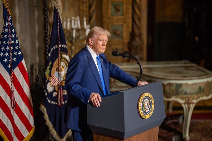 El president d'Estats Units, Donald Trump