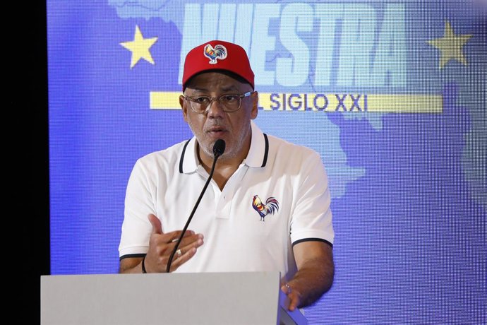 Archivo - Arquivo - O presidente da Assembleia da Venezuela e delegado para as negociações com os EUA, Jorge Rodríguez